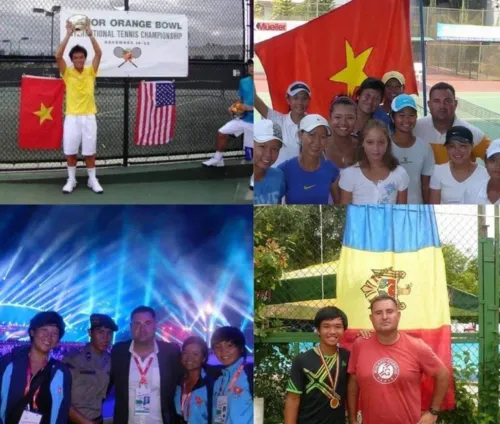 Marcel Petit at international junior events