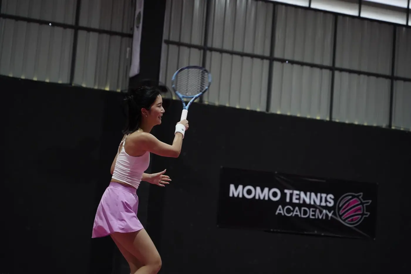 Breakers player on court
